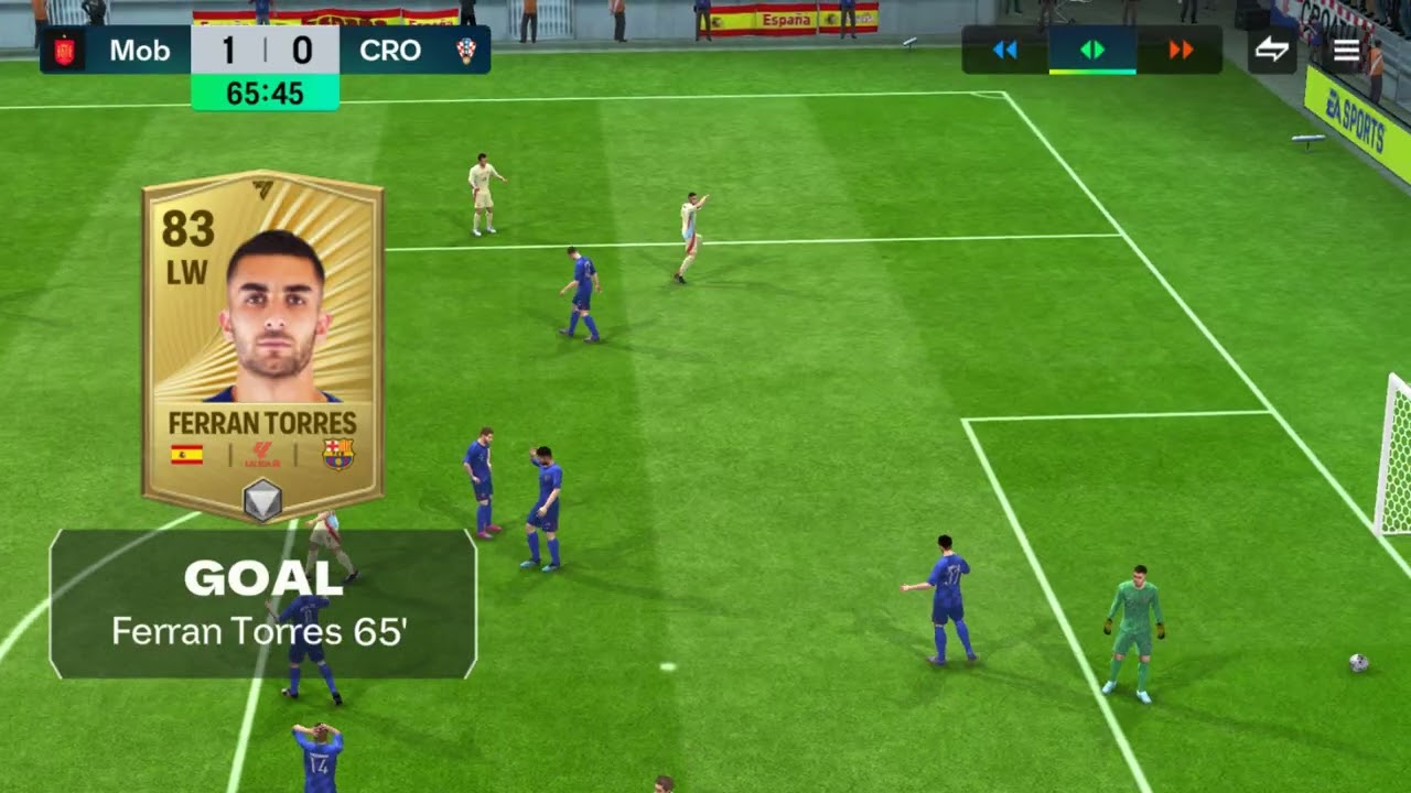 FC Mobile Capped Legends Spain vs Croatia