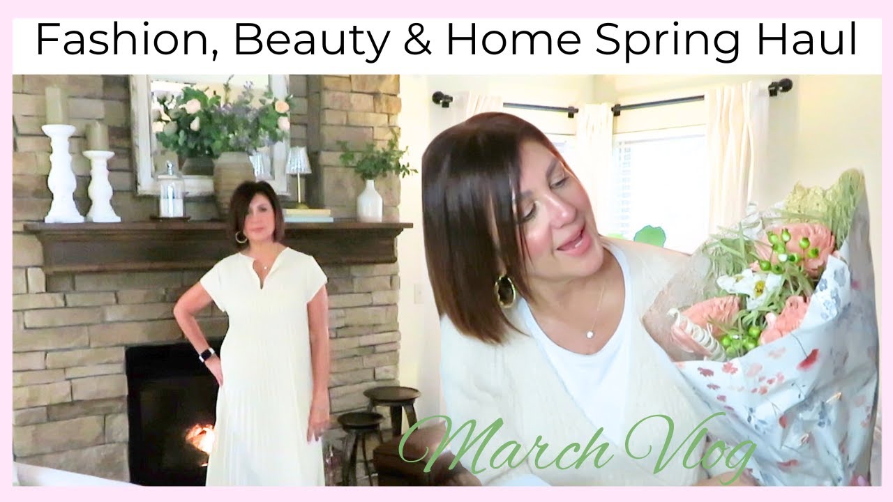 🌷💛Early SPRING March Vlog | Spring Finds & Shopping Haul | Decor, Fashion & Beauty🍋🌸