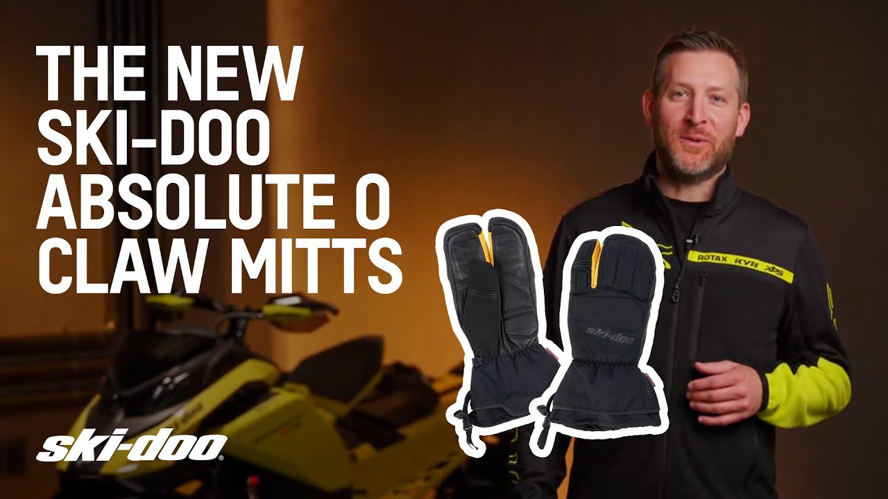 Product Series: Ski-Doo Unisex Absolute 0 Claw Mitts | Ski-Doo