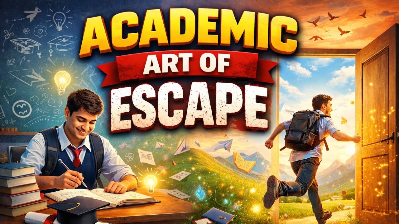 Academic Art of Escape | When Education Becomes a Survival Skill|A Motivational Education Story|