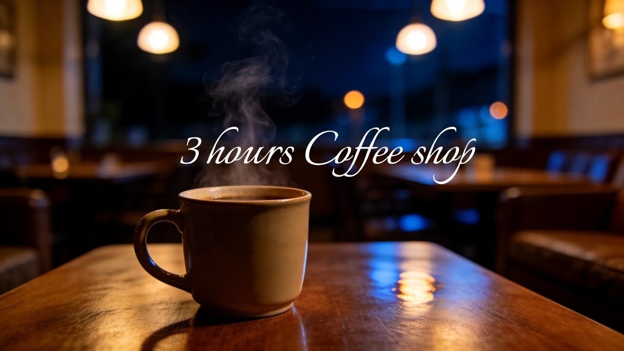 3 Hour Coffee Shop Ambience for Study & Focus ☕
