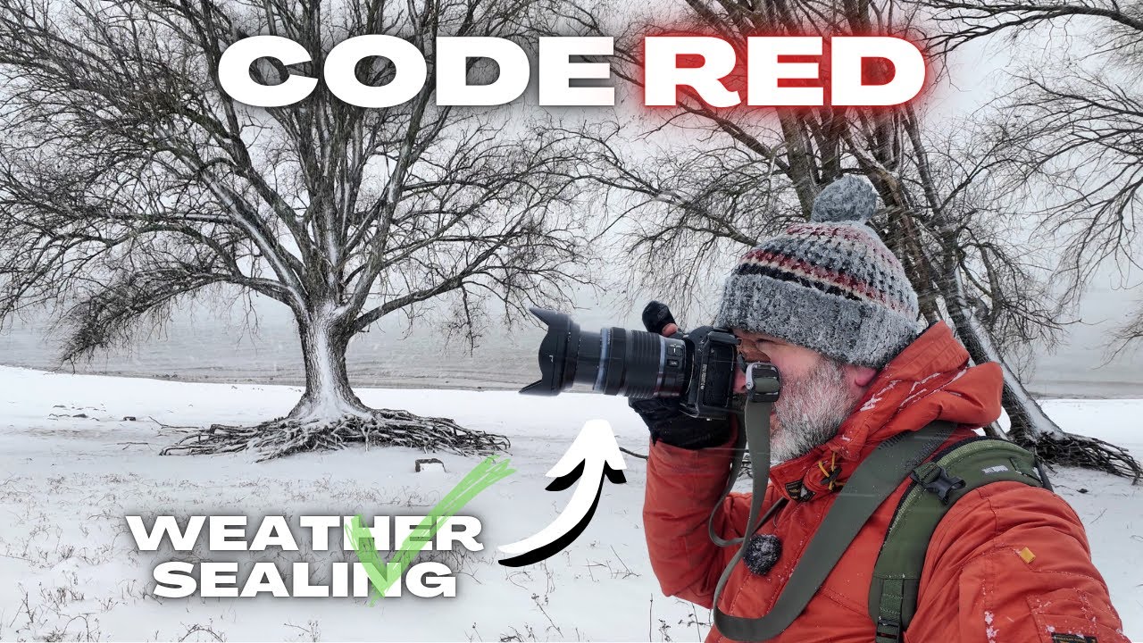 OM System OM-1 MKII Weather Sealing Tested in a Code Red Blizzard