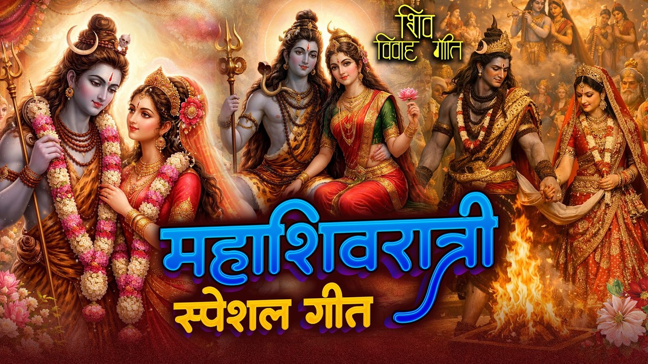 महाशिवरात्रि स्पेशल भजन - शिव विवाह गीत - MahaShivratri Special Bhajan |ashish yadav Shiv Vivah Geet