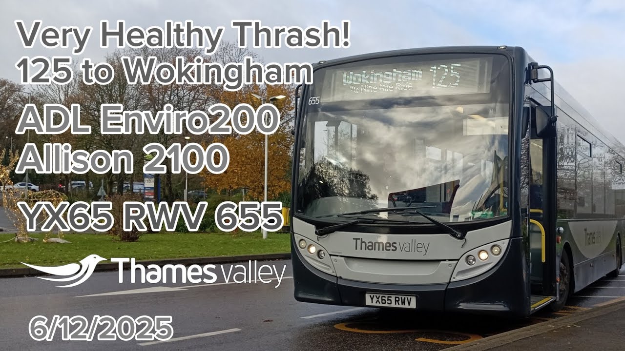 Very Healthy Thrash! | ADL Enviro200 Allison | YX65 RWV 655 | 6/12/2025