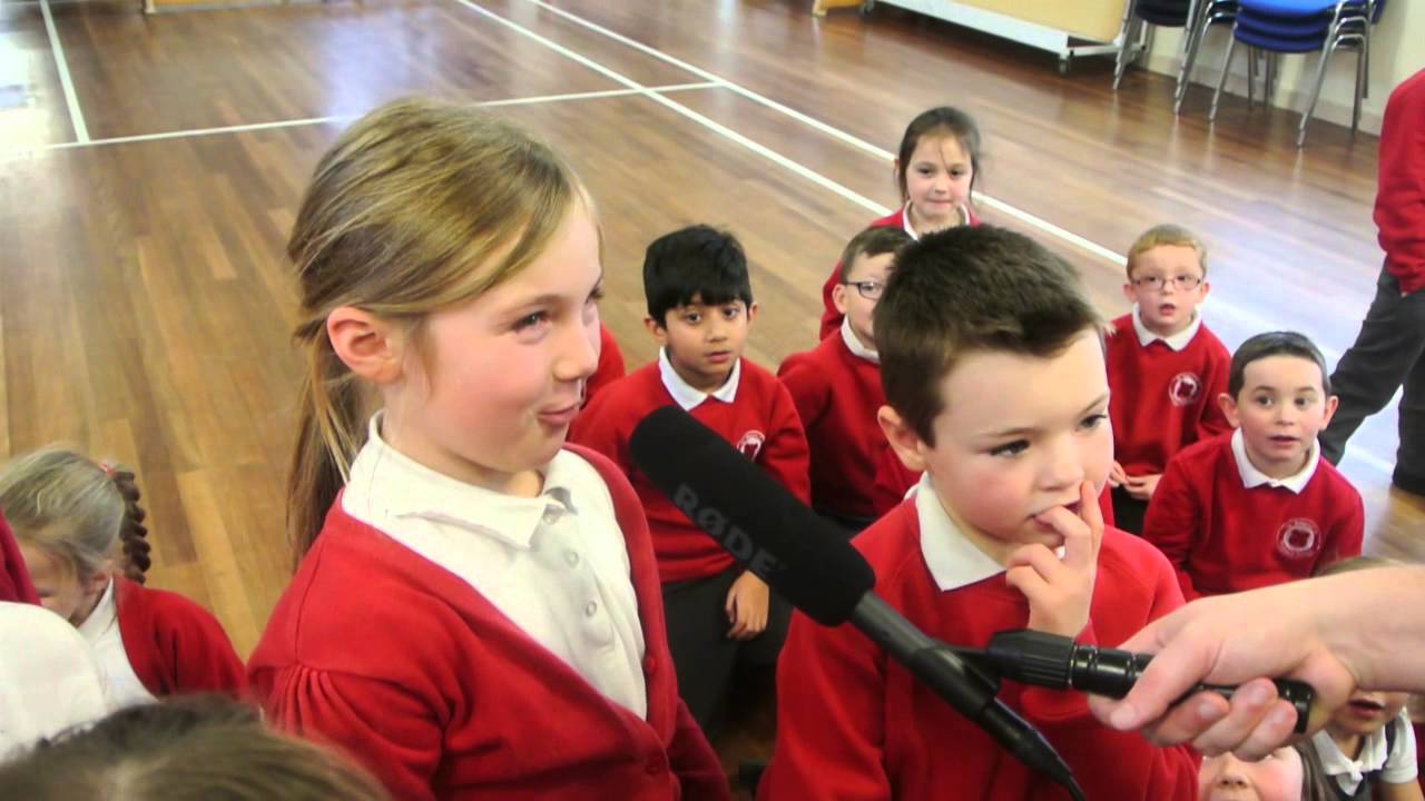 Hywel & Jamie invite St Peters' Primary aboard the Flight Of Dreams