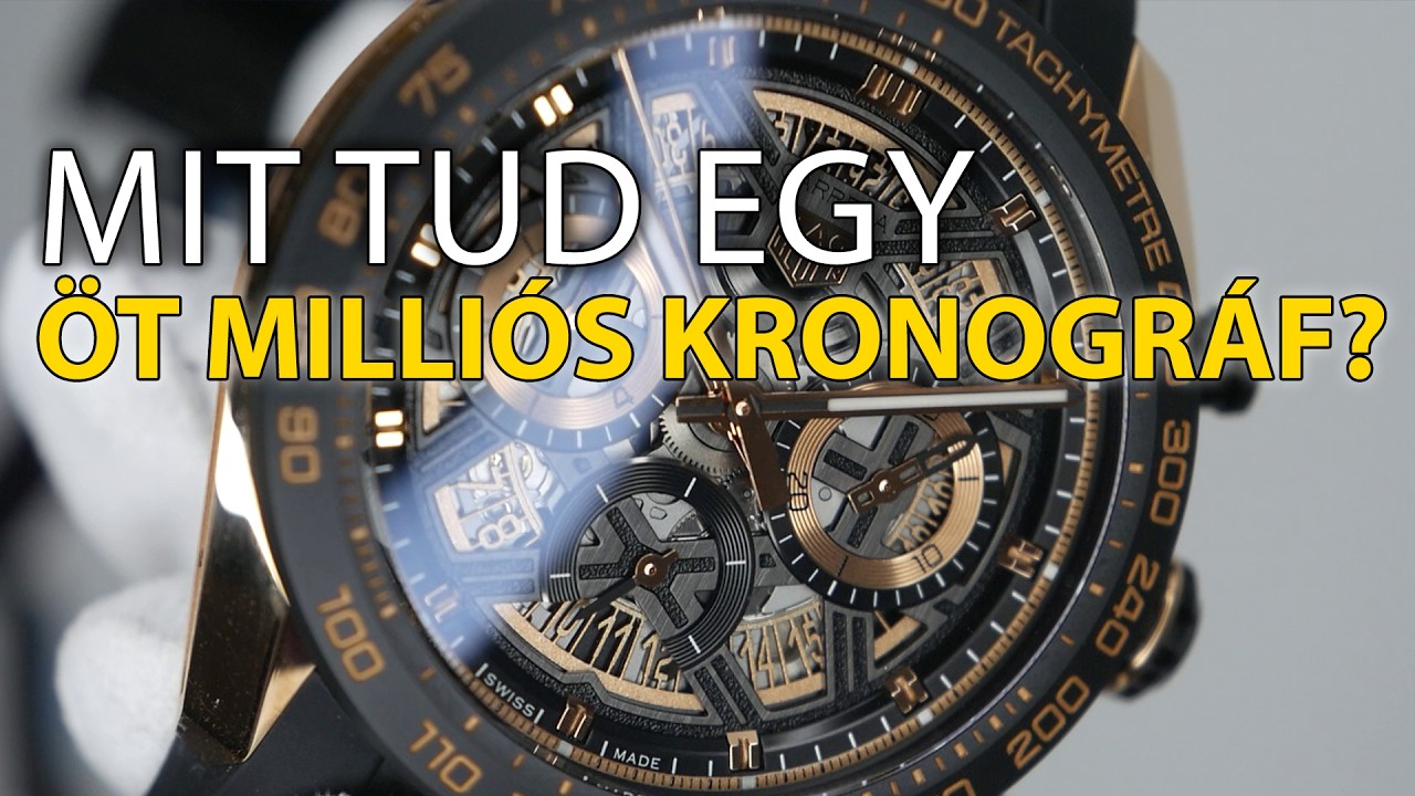 Mit tud egy öt milliós kronográf? (Tag Heuer Carrera Extreme Sport Chronograph) - Beszéljünk órákról