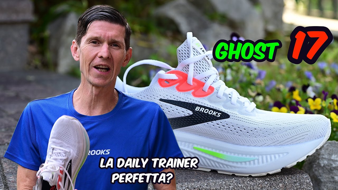 Brooks Ghost 17: la scarpa perfetta per correre comodi e a lungo? Recensione con test RunScribe