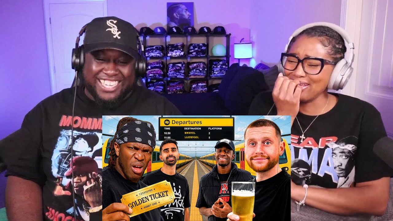 Kidd and Cee Reacts To SIDEMEN PLATFORM ROULETTE