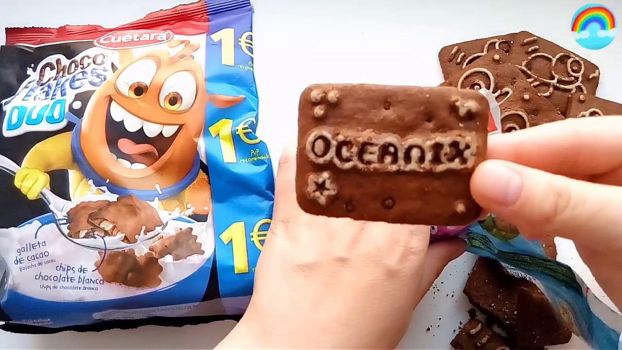 Biscuits Tosta Rica Oceanix & Choco Flakes Duo 