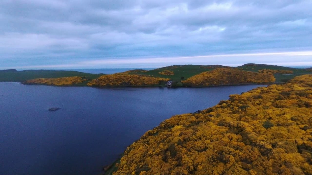 Coldingham Loch Drone footage