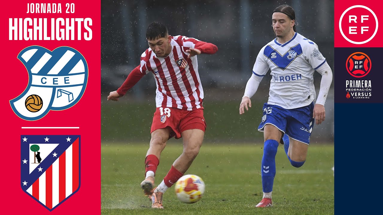 Resumen #PrimeraFederación | CE Europa 2-2 Atlético Madrileño | Jornada 20 | Temporada 2025/2026