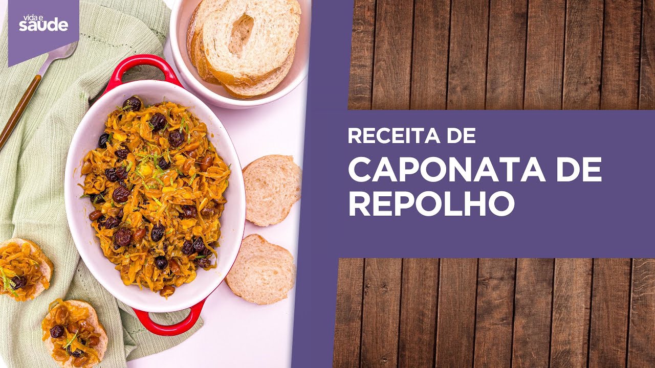 Receita: Caponata de repolho (12/02/25)