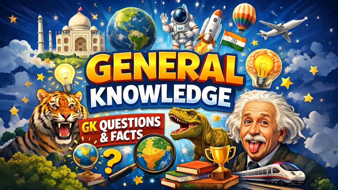 General🔥 Knowledge🧠2026 | सामान्य🔥 ज्ञान 2026 | #gk #gkquiz #viralvideo #education 