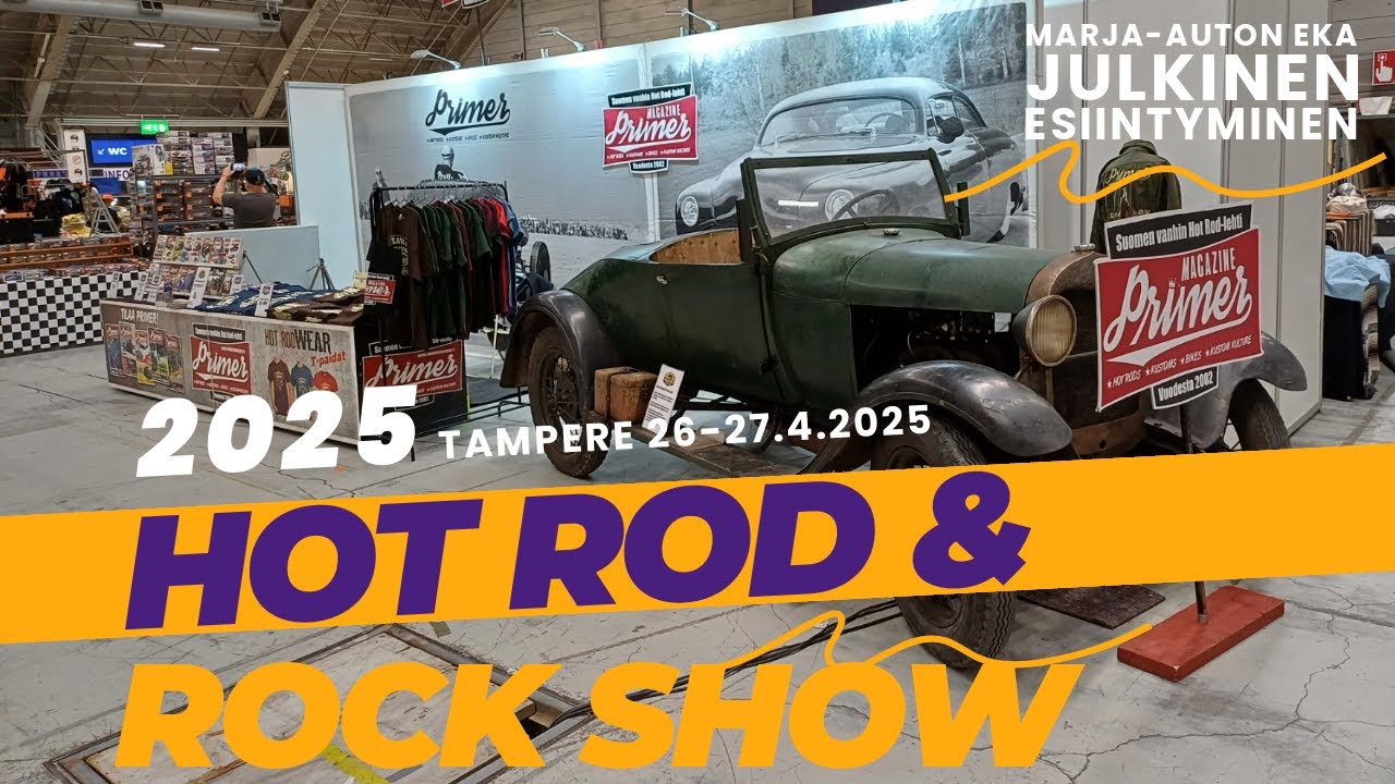 Hot Rod Rock Show 2025 Tampere 26-27.4.2025