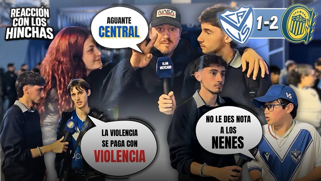 🌶️ REACCIÓN CON LOS HINCHAS | Velez 1-2 Rosario Central | Fecha 12  - Torneo Clausura | Alan Mercado