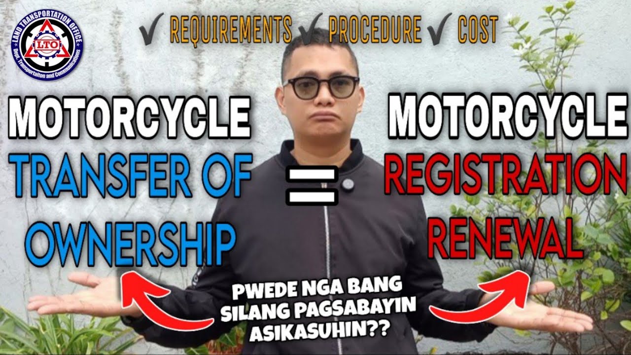 Pwede bang pagsabayin ang Transfer of Ownership at rehistro ng motor | LTO Guidelines 2025