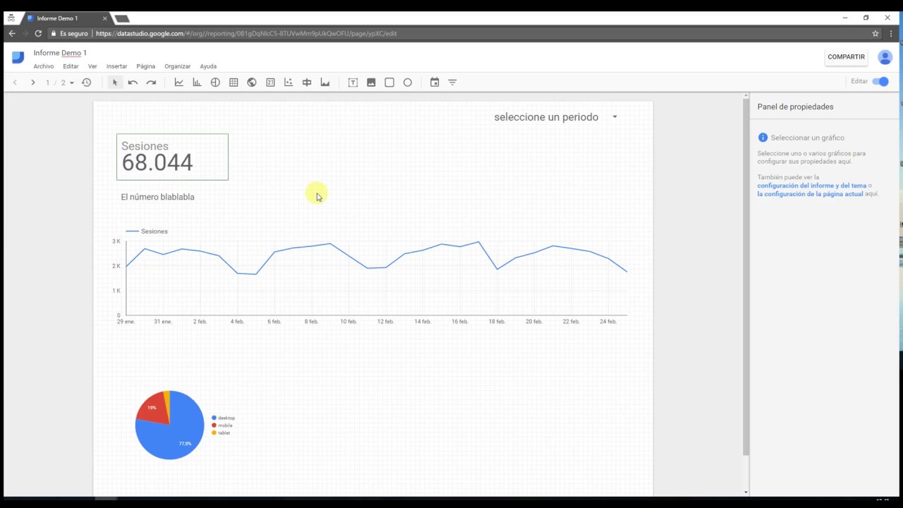 Introducción a Google Data Studio