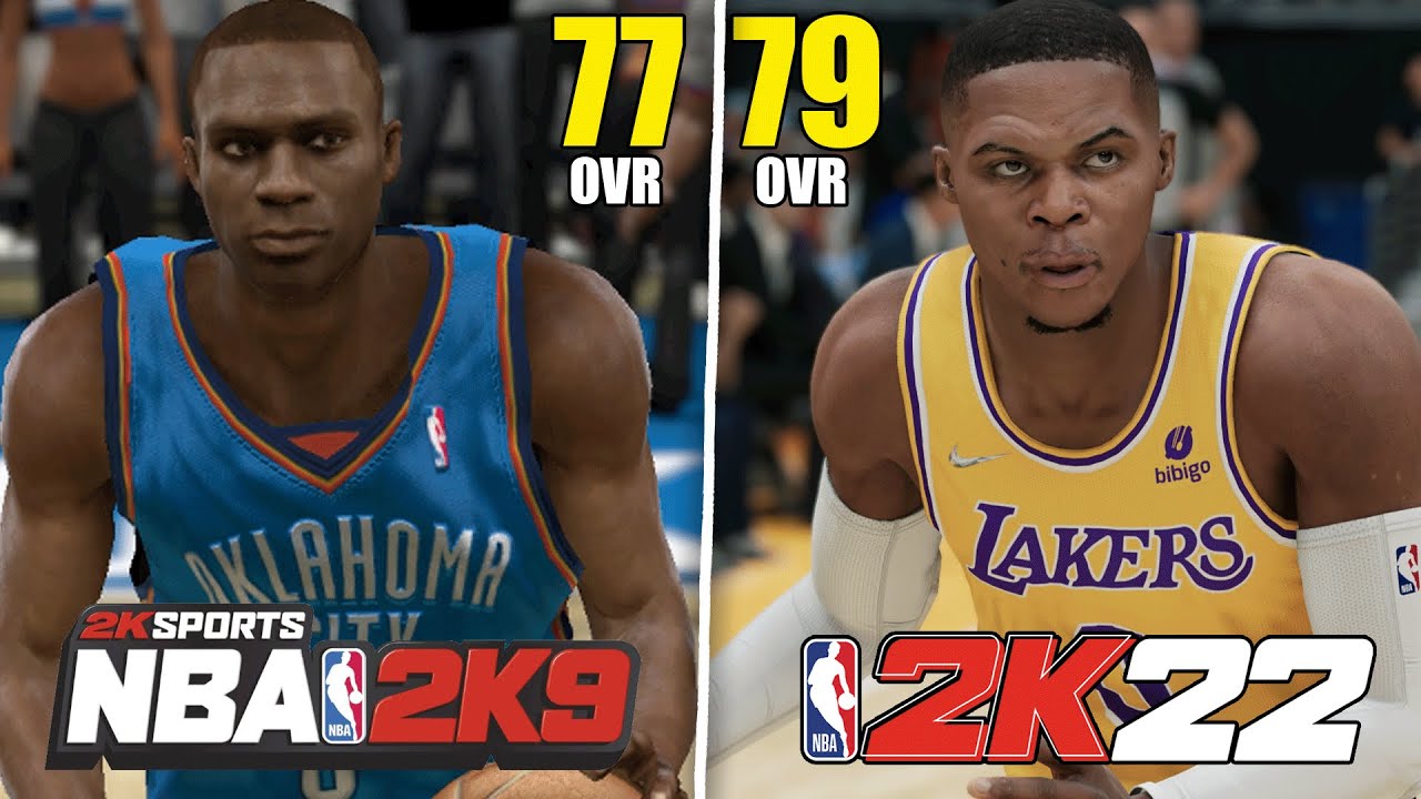 Забивая трехочковые с Расселом Уэстбруком в каждой гонке NBA 2K!