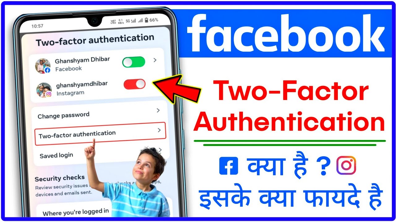 Facebook Two Factor Authentication Kya Hota Hai || Facebook Two Factor Authentication Kaise Kare