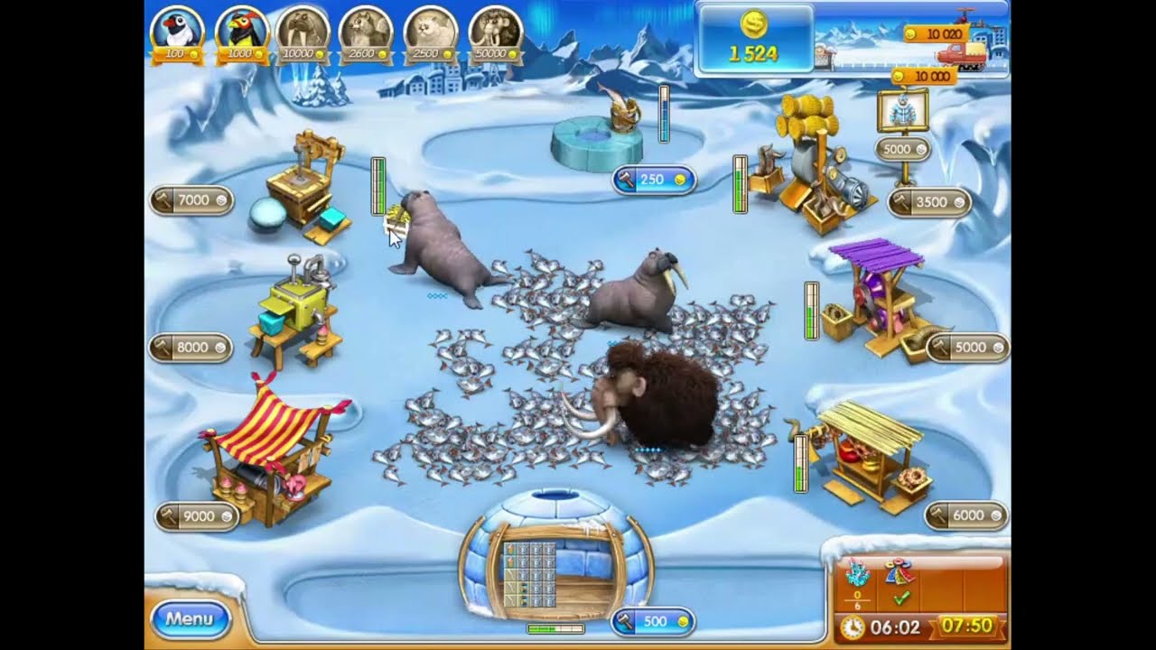 Farm Frenzy 3 - Ice Age Level 76 07:45