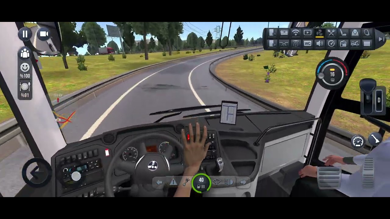 Bus simulator ultimate game  please subscribe  like comment 
