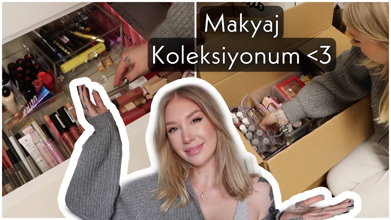 MAKYAJ KOLEKSİYONUMU YERLEŞTİRİYORUM💄