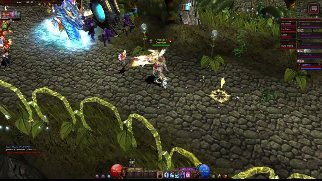 [RealMu] Destr0yer // Upgrade Lightning Set +15 + Staff+Book  For Temple 🔥