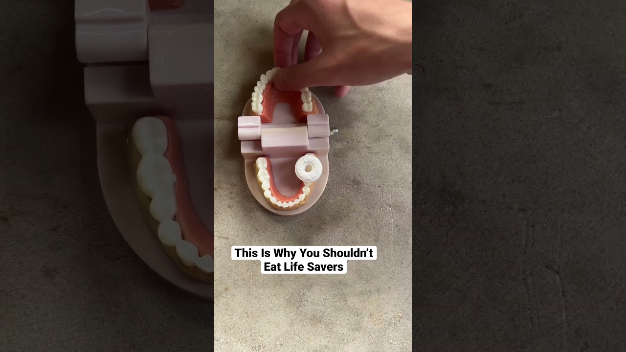 This Is Why You Shouldn&rsquo;t Eat Life Savers #Shorts