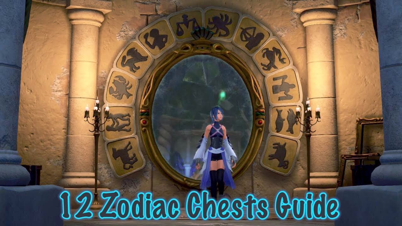 KH BBS - 0.2 A Fragmentary Passage - 12 Zodiac Relic Chest Locations