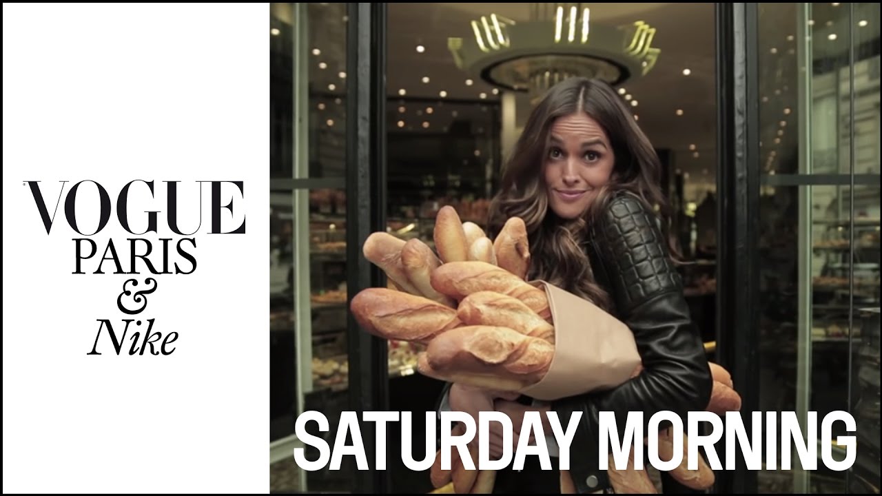 Izabel Goulart runs Paris: Saturday morning | VOGUE PARIS & NIKE