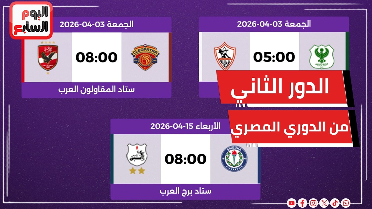 قرعة الدورى المصري.. الأهلى يلاقى سيراميكا والزمالك مع المصرى بالجولة الأولى