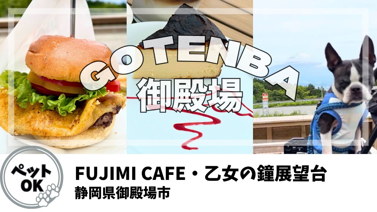 🐶🆗【御殿場】FUJIMI CAFE​・乙女の鐘展望台／ボストンテリア Boston terrier