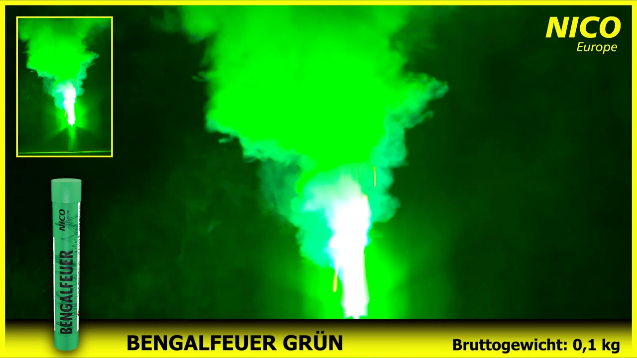 NICO Bengalfeuer Grün