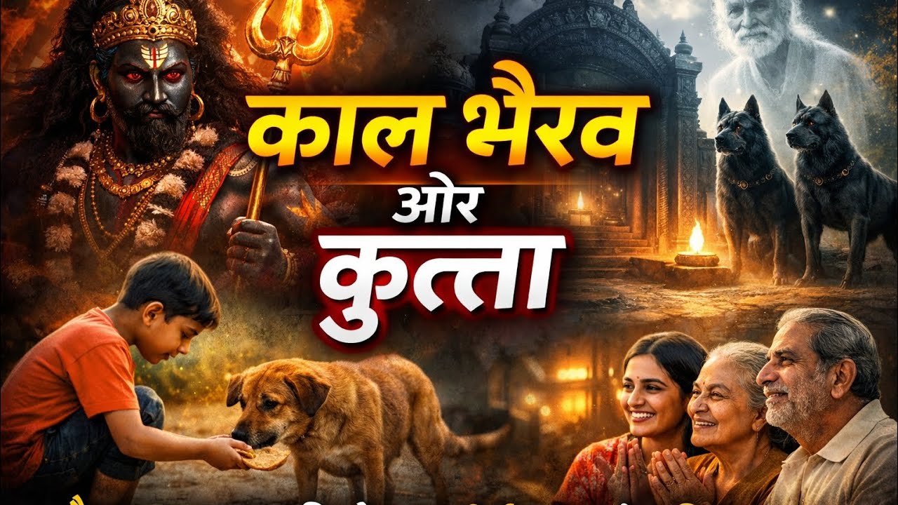मिथकों का रहस्य: कुत्ते को एक रोटी देने से जीवन में शांति क्यों आती है?|काल भैरव का संकेत