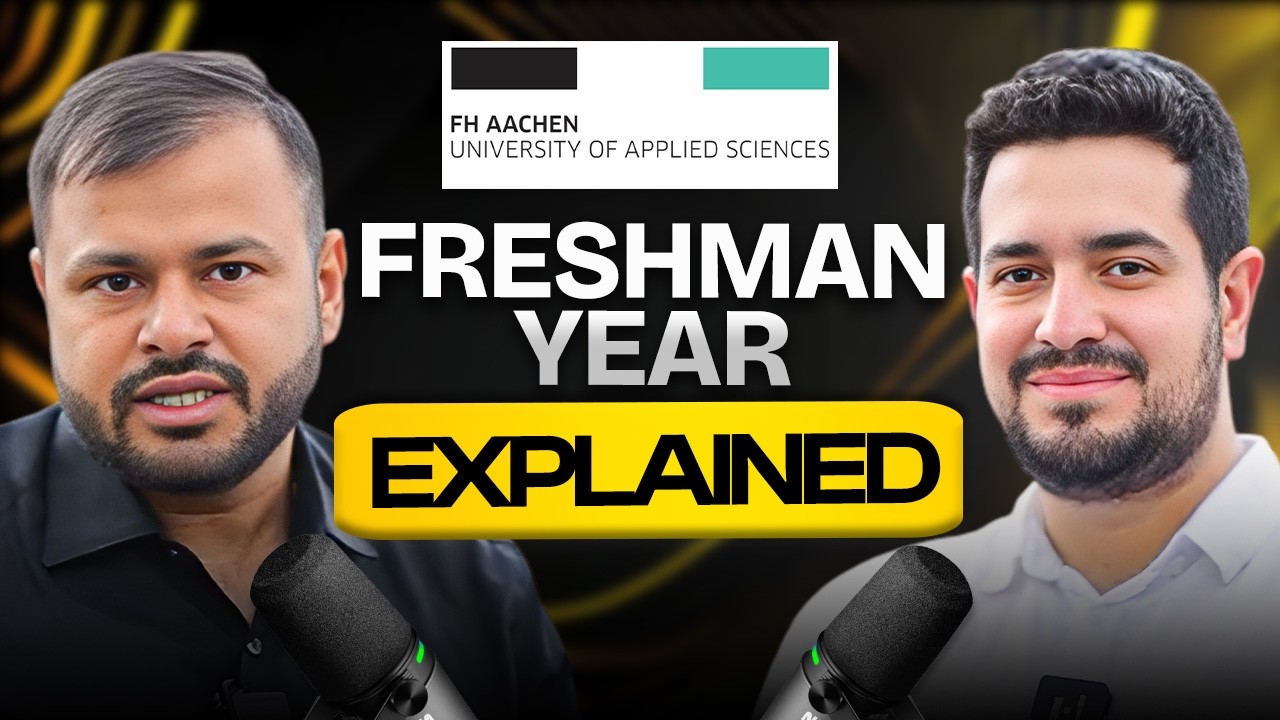 Freshman Year | FH - AACHEN Explained | English Studienkolleg| Amratpal a vision