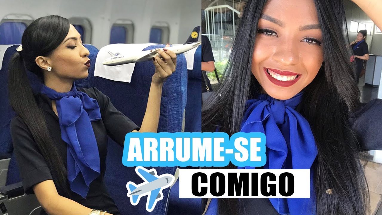 ARRUME-SE COMIGO CURSO DE COMISSÁRIA DE VOO