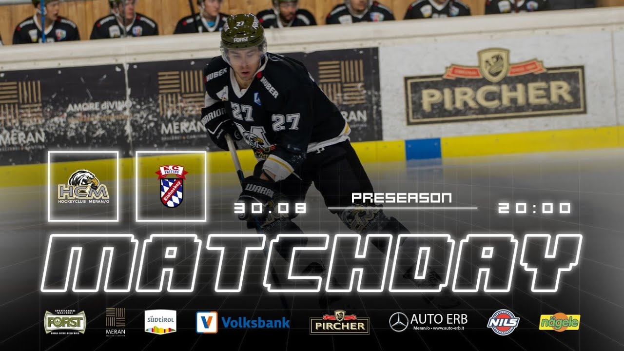 HC Meran/o Pircher - EC Peiting | Livestream