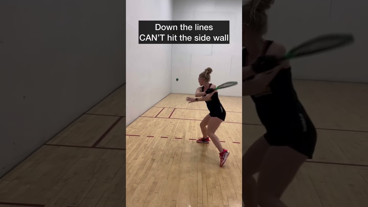 The Golden Rule of Racquetball #racquetball #ballsports #courtsports #sports #fast