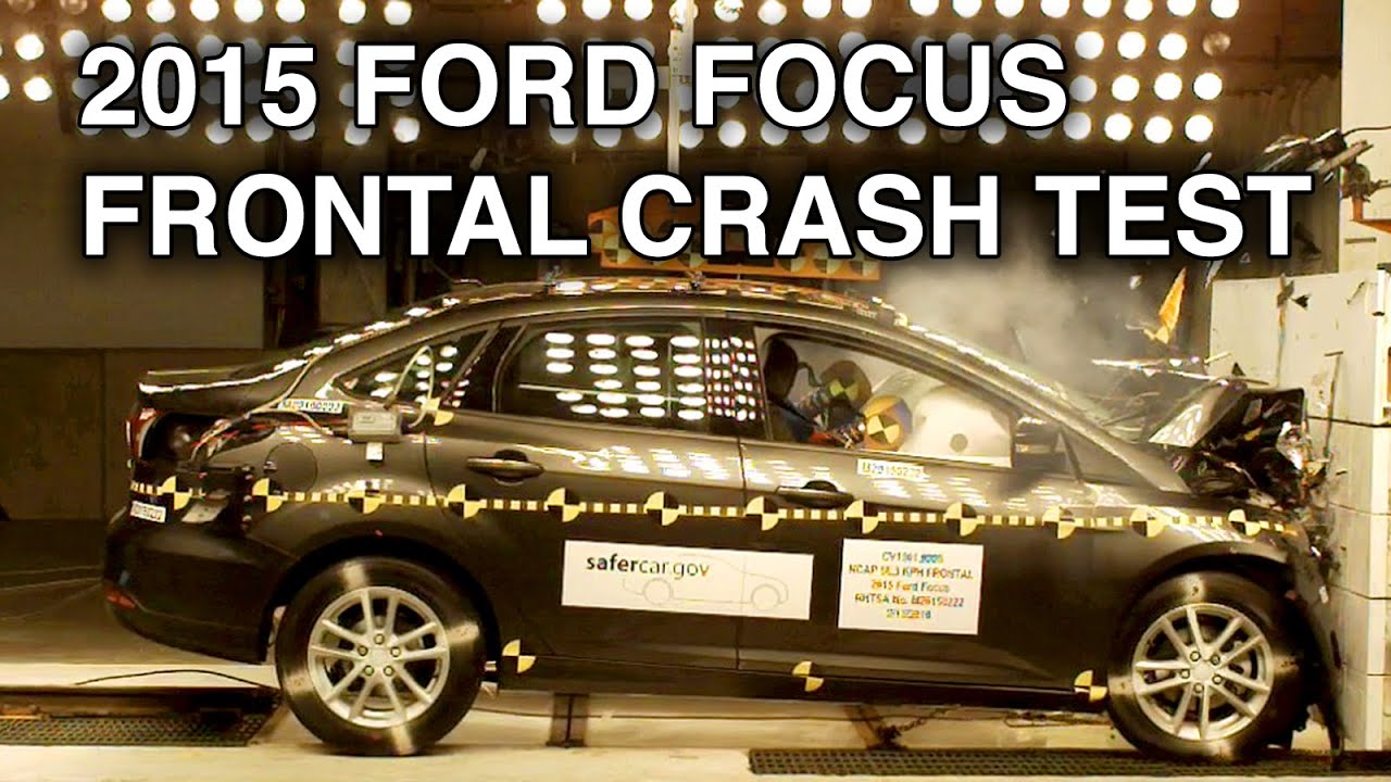 2015 Ford Focus Crash Test (Frontal)