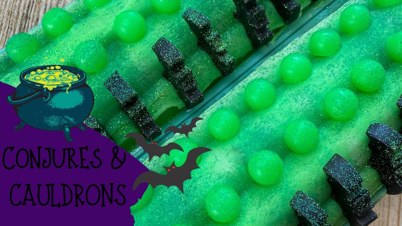 Making Conjures And Cauldrons Soap Cold Process | 🦇 GYPSYFAE CREATIONS