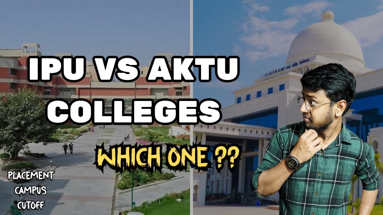 IPU vs AKTU for BTech ||  CSE at Low rank Colleges in Delhi || JEE 2024