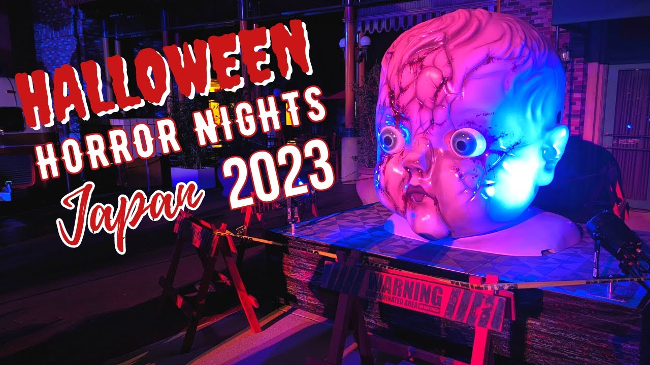 Halloween Horror Nights Japan 2023 | Universal Studios Japan | Biohazard, Universal Monsters, Chucky