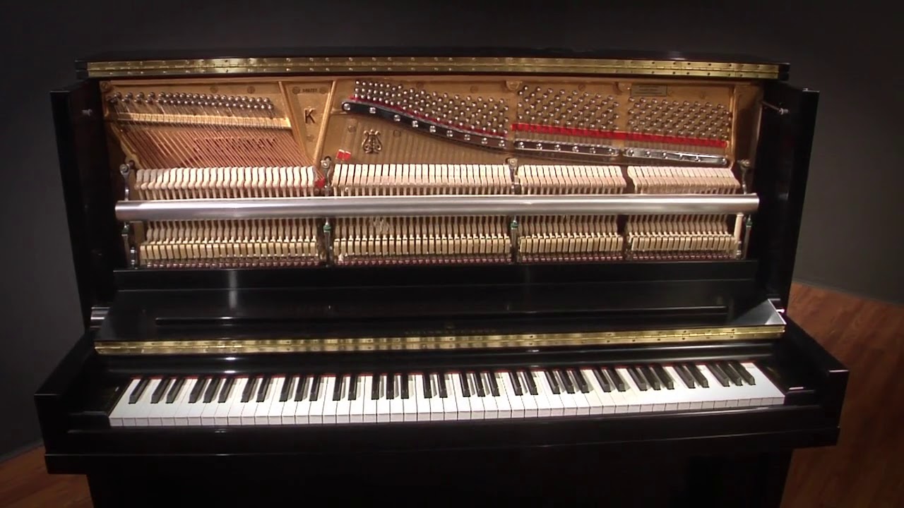 2011 Steinway Traditional K-52 Upright Piano