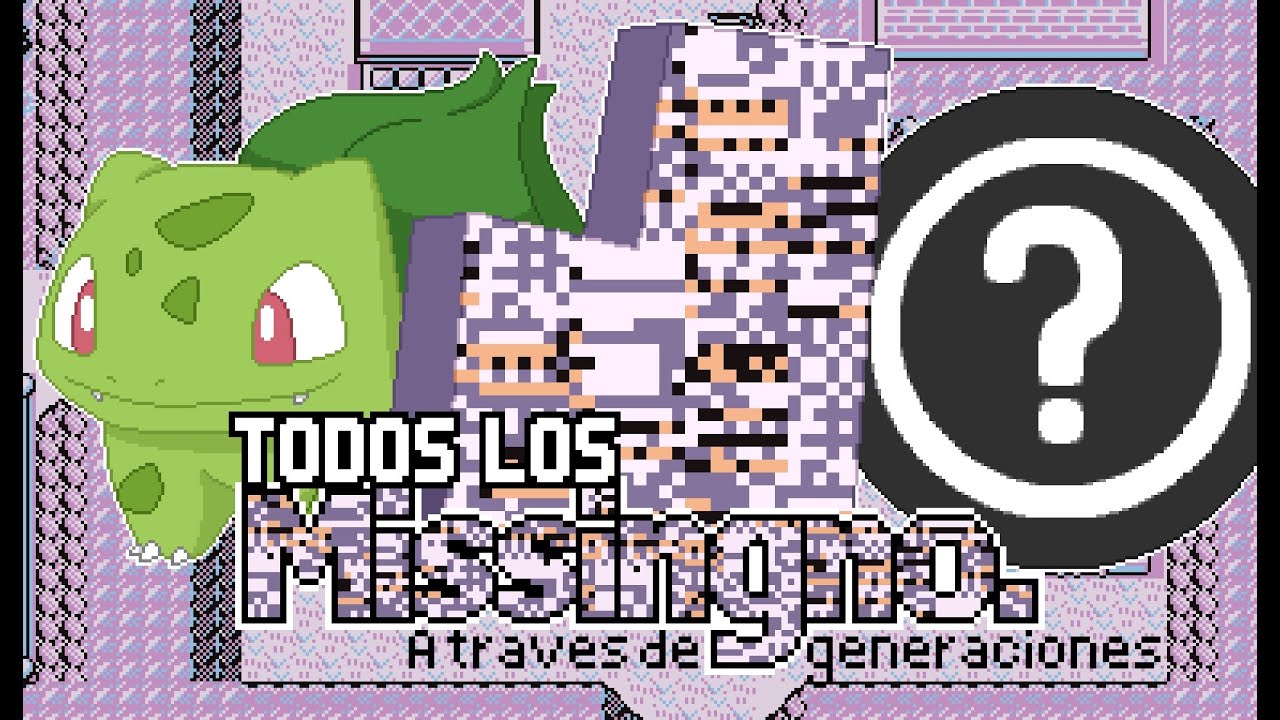 Todas las variantes de Misingno a través de las generaciones