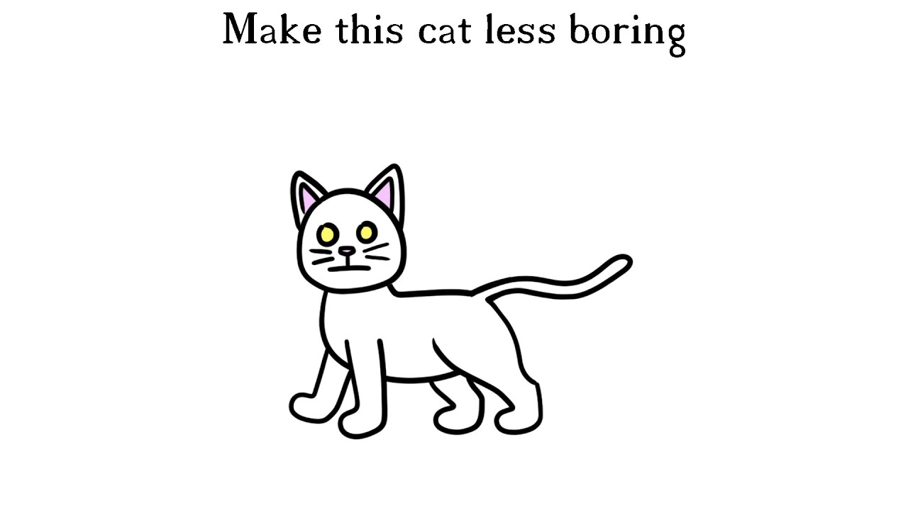 Make this cat less boring