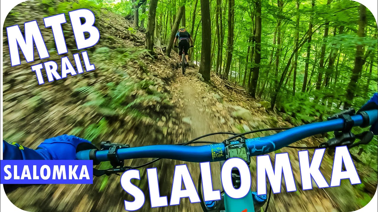 MTB Slalomka Trail│I Hit My Carbon Frame│MTB Trail Guide