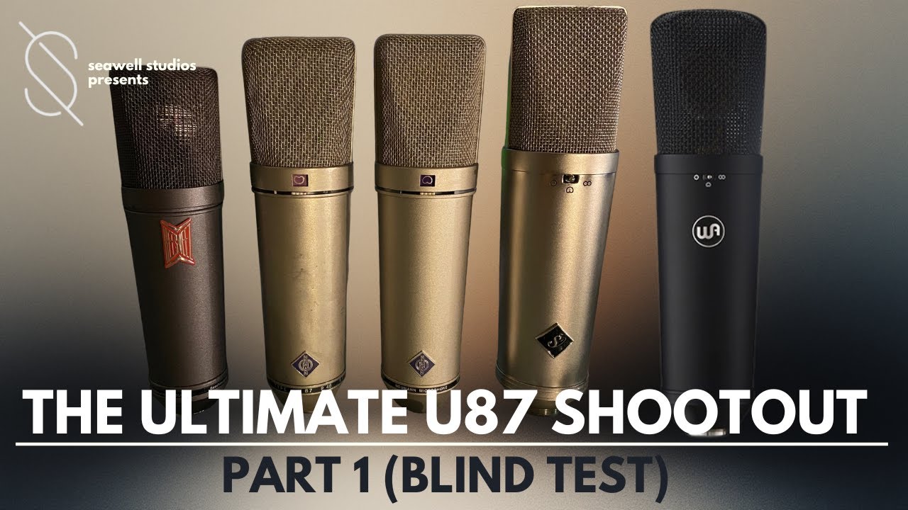 Полная микрофонная битва U87 | Часть 1 (вслепую) | Vintage Neumann/U87AI/Warm/Serrano/BeesNeez