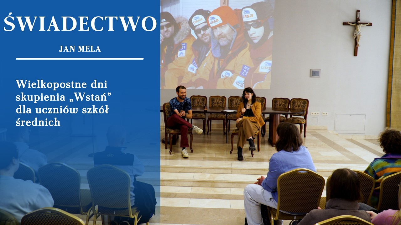 Świadectwo Jana Meli do uczestnik&oacute;w Wielkopostnego dnia skupienia &bdquo;Wstań&rdquo; 2026