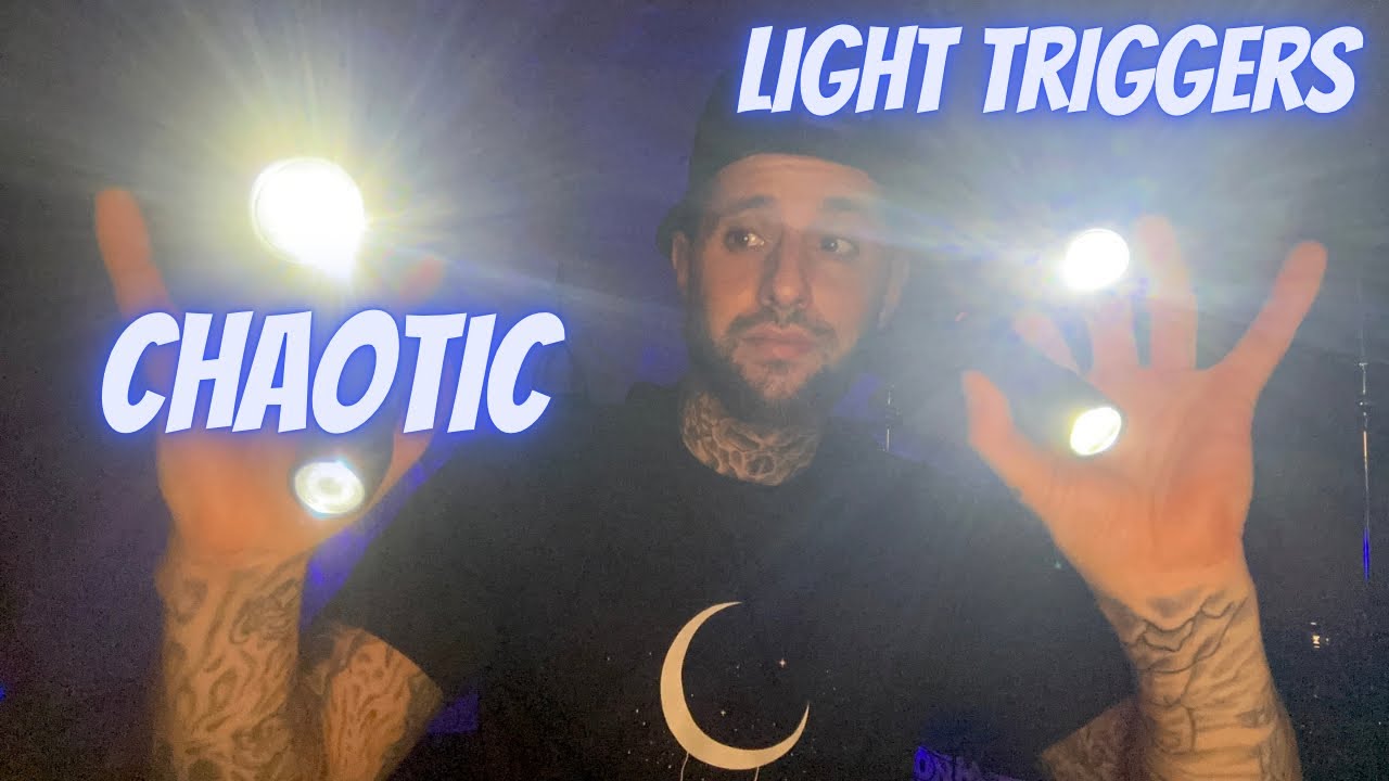 ASMR | ⚠️Warning⚠️Chaotic & Aggressive Light Triggers Pt.6