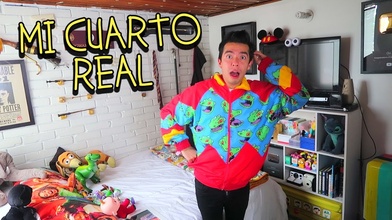 Room Tour de mi Cuarto Real y Muestro mi Closet de Ropa y Disfraces - VLOG #68